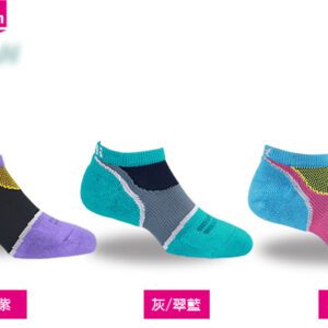 【ifeet】EOT科技不會臭的運動船型襪(8463)-1雙入-水藍色(女款)：圖片 4
