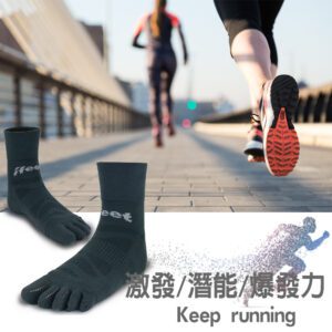【老船長】8470寬口無痕五指運動襪(5雙入)：圖片 7