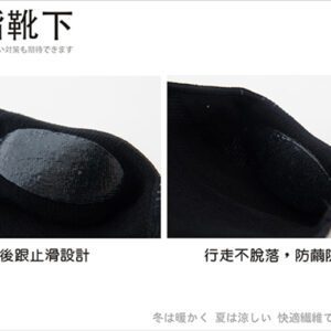 【老船長】後跟止滑超低隱形五趾襪(890)-6雙入-彩色：圖片 6
