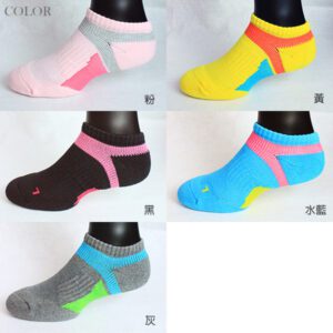 【ifeet】機能足弓微氣墊除臭壓力護足襪(702A)-1雙入-水藍色22-24CM：圖片 6