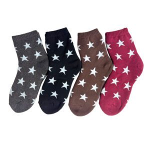 【老船長ifeet】冬天保暖棉質星星1300-4台灣製造室內厚-6雙入：圖片 4