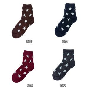 【老船長ifeet】冬天保暖棉質星星1300-4台灣製造室內厚-6雙入：圖片 5