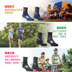 【IFEET】(9814)EOT科技不會臭的運動襪-1雙入：圖片 9