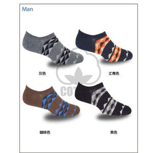 【老船長】(9809-7)萊卡纖維抗菌消臭船型襪-薄款6入：圖片 3