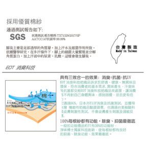 【老船長】(9809-5)萊卡纖維抗菌消臭船型襪-薄款6入：圖片 3