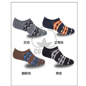 【老船長】萊卡纖維抗菌消臭船型襪(9809-7)-1雙入-咖啡色：圖片 4